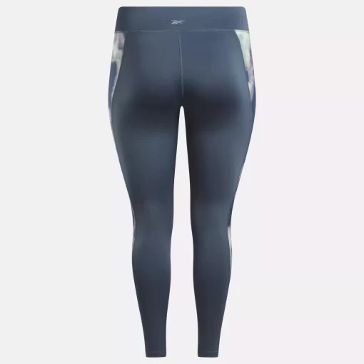 Leggings & Tights | Reebok Leggings & Tights Running Allover Print Leggings (Plus Size)