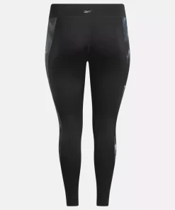 Leggings & Tights | Reebok Leggings & Tights Running Allover Print Leggings (Plus Size)