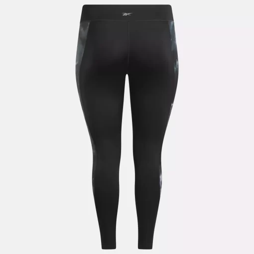 Leggings & Tights | Reebok Leggings & Tights Running Allover Print Leggings (Plus Size)