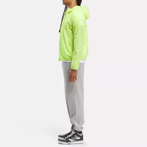 Jackets | Reebok Jackets Running Hooded Jacket