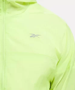 Jackets | Reebok Jackets Running Hooded Jacket