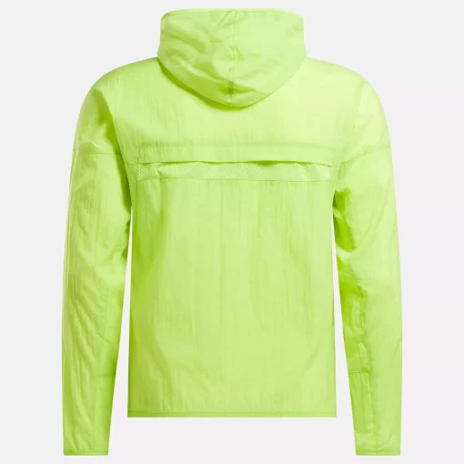 Jackets | Reebok Jackets Running Hooded Jacket