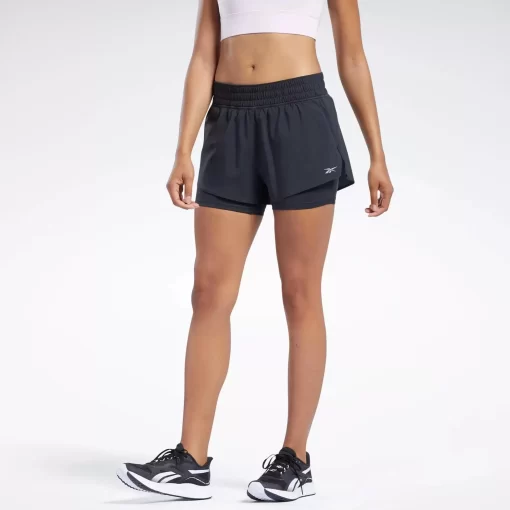 Shorts | Reebok Shorts Running Two-In-One Shorts