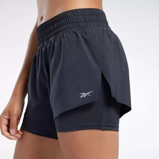 Shorts | Reebok Shorts Running Two-In-One Shorts