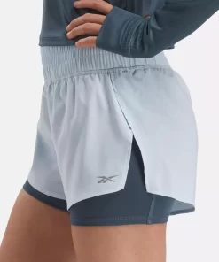 Shorts | Reebok Shorts Running Two-In-One Shorts