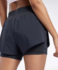 Shorts | Reebok Shorts Running Two-In-One Shorts