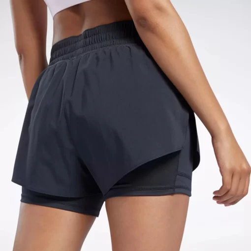 Shorts | Reebok Shorts Running Two-In-One Shorts