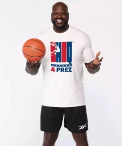 Tops & T-Shirts | Reebok Tops & T-Shirts Shaq 4 Prez T-Shirt