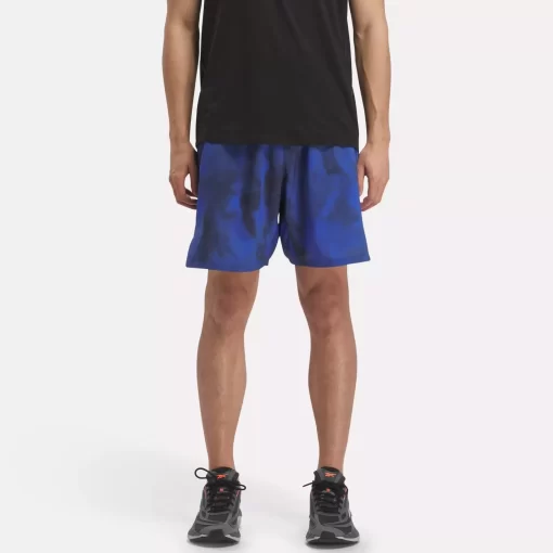 Shorts | Reebok Shorts Speed 3.0 Allover Print Shorts