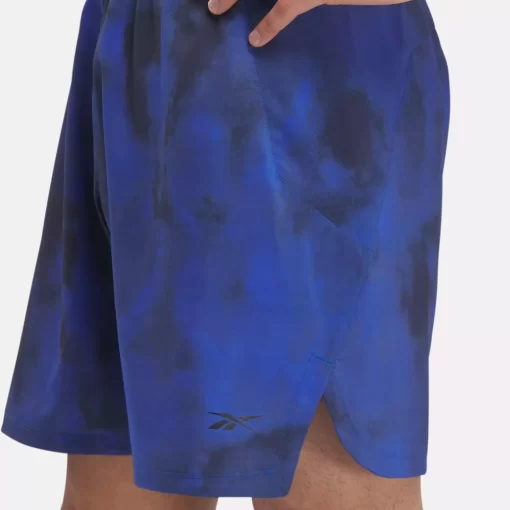 Shorts | Reebok Shorts Speed 3.0 Allover Print Shorts