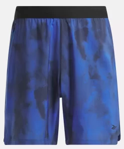 Shorts | Reebok Shorts Speed 3.0 Allover Print Shorts