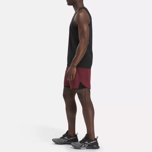 Shorts | Reebok Shorts Speed 3.0 Two-In-One Shorts