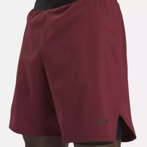 Shorts | Reebok Shorts Speed 3.0 Two-In-One Shorts