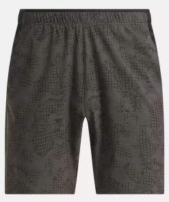 Shorts | Reebok Shorts Strength 3.0 Allover Print Shorts