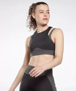 Tank Tops | Reebok Tank Tops Studio Layered Bra Top