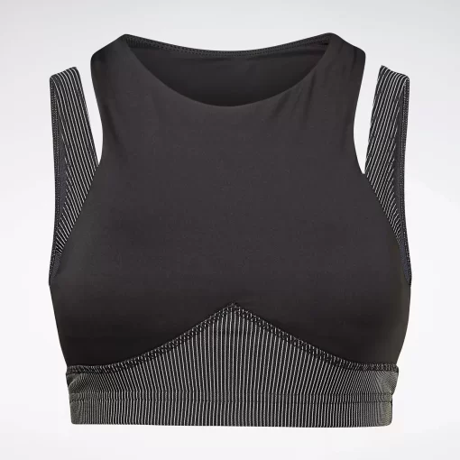 Tank Tops | Reebok Tank Tops Studio Layered Bra Top