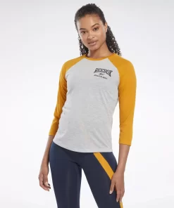 Tops & T-Shirts | Reebok Tops & T-Shirts Workout Ready Baseball T-Shirt