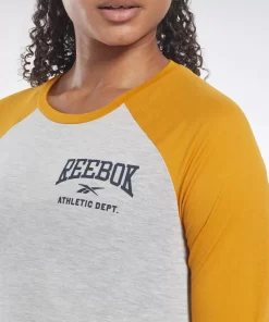 Tops & T-Shirts | Reebok Tops & T-Shirts Workout Ready Baseball T-Shirt