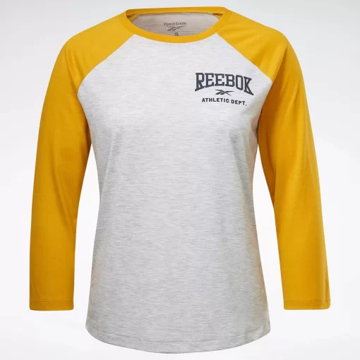 Tops & T-Shirts | Reebok Tops & T-Shirts Workout Ready Baseball T-Shirt