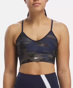 Sports Bras | Reebok Sports Bras Workout Ready Camo Print Bra