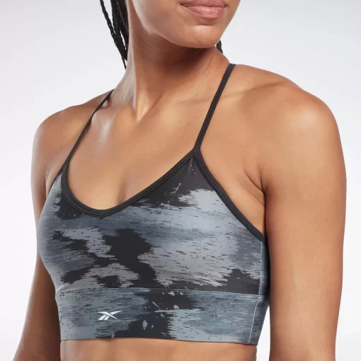 Sports Bras | Reebok Sports Bras Workout Ready Camo Print Bra