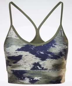 Sports Bras | Reebok Sports Bras Workout Ready Camo Print Bra