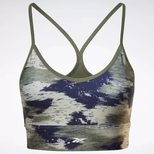 Sports Bras | Reebok Sports Bras Workout Ready Camo Print Bra