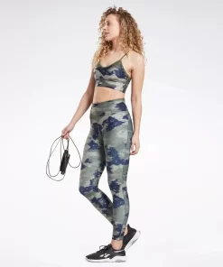 Leggings & Tights | Reebok Leggings & Tights Workout Ready Camo Print Leggings