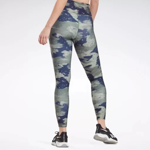 Leggings & Tights | Reebok Leggings & Tights Workout Ready Camo Print Leggings