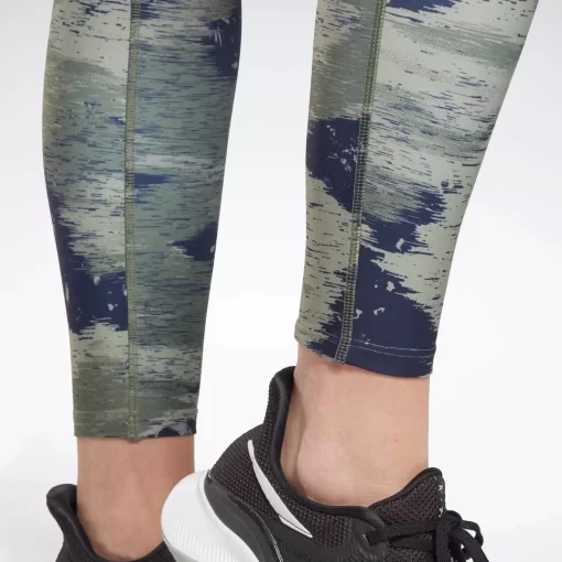 Leggings & Tights | Reebok Leggings & Tights Workout Ready Camo Print Leggings