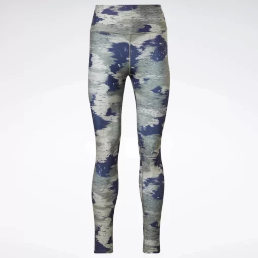 Leggings & Tights | Reebok Leggings & Tights Workout Ready Camo Print Leggings