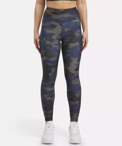 Leggings & Tights | Reebok Leggings & Tights Workout Ready Camo Print Tights