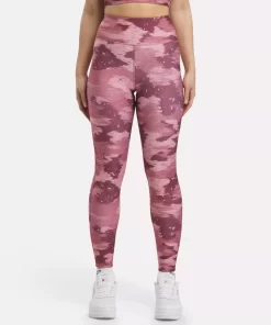 Leggings & Tights | Reebok Leggings & Tights Workout Ready Camo Print Tights