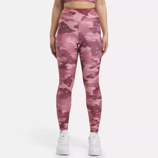 Leggings & Tights | Reebok Leggings & Tights Workout Ready Camo Print Tights