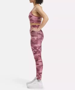 Leggings & Tights | Reebok Leggings & Tights Workout Ready Camo Print Tights