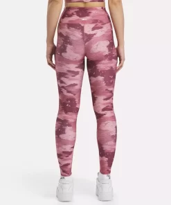 Leggings & Tights | Reebok Leggings & Tights Workout Ready Camo Print Tights