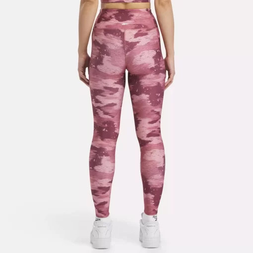 Leggings & Tights | Reebok Leggings & Tights Workout Ready Camo Print Tights