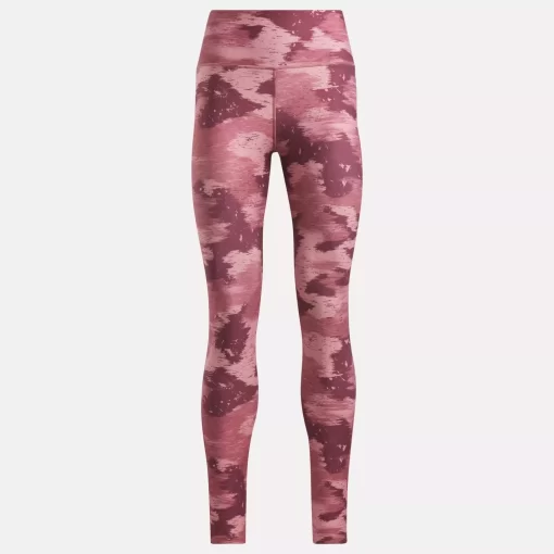 Leggings & Tights | Reebok Leggings & Tights Workout Ready Camo Print Tights