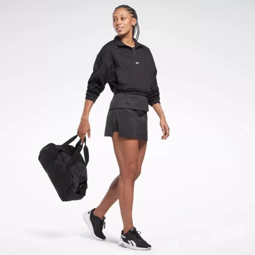 Hoodies & Sweatshirts | Reebok Hoodies & Sweatshirts Workout Ready Knit 1/4 Zip Sweatshirt