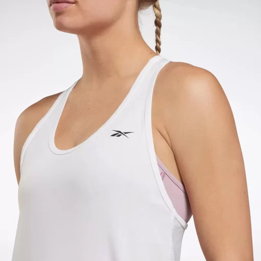 Tank Tops | Reebok Tank Tops Workout Ready Mesh Back Tank Top