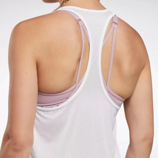 Tank Tops | Reebok Tank Tops Workout Ready Mesh Back Tank Top