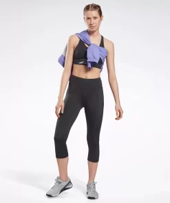 Leggings & Tights | Reebok Leggings & Tights Workout Ready Pant Program Capri Leggings