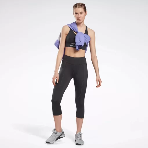 Leggings & Tights | Reebok Leggings & Tights Workout Ready Pant Program Capri Leggings