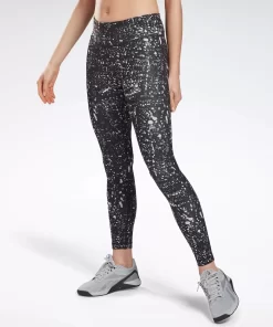 Leggings & Tights | Reebok Leggings & Tights Workout Ready Printed Leggings