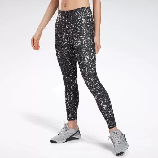 Leggings & Tights | Reebok Leggings & Tights Workout Ready Printed Leggings