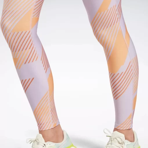 Leggings & Tights | Reebok Leggings & Tights Workout Ready Printed Leggings