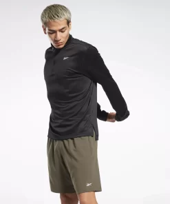 Hoodies & Sweatshirts | Reebok Hoodies & Sweatshirts Workout Ready Quarter-Zip Top