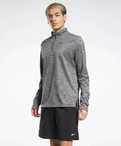 Hoodies & Sweatshirts | Reebok Hoodies & Sweatshirts Workout Ready Quarter-Zip Top