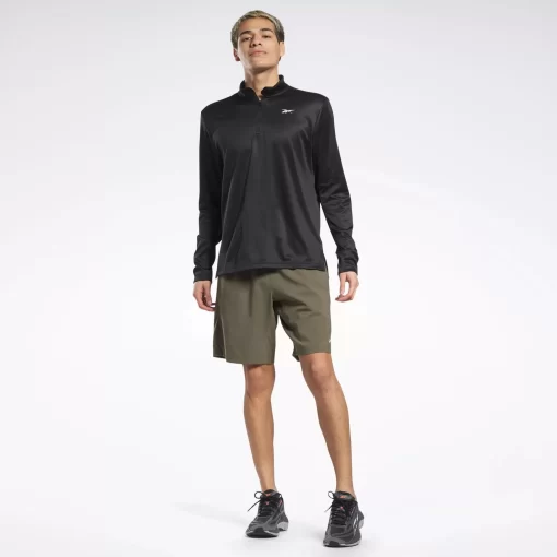 Hoodies & Sweatshirts | Reebok Hoodies & Sweatshirts Workout Ready Quarter-Zip Top