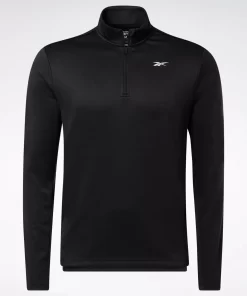 Hoodies & Sweatshirts | Reebok Hoodies & Sweatshirts Workout Ready Quarter-Zip Top